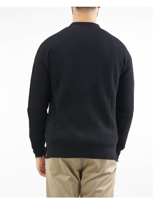 Ribbed wool and cashmere blend cardigan Low Brand LOW BRAND |  | L1MFW23246666D001